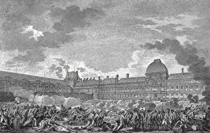The Attack of the Tuileries Palace Print