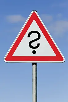 Red Traffic Sign Prints: Attention! inquiry