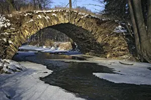 European Winter Scenery Prints: Aumatal, Germany, Greiz, Thuringia