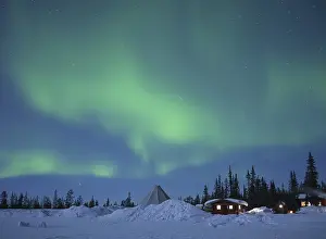 Northern Europe Landmarks Prints: Aurora Borealis