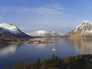 Northern Europe Photography Prints: Austnesfjord