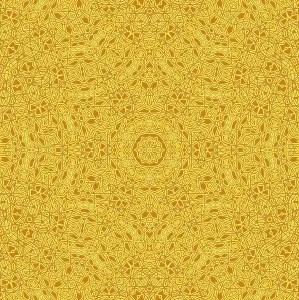 Symmetrical Graphic Design Prints: Background with abstract radial pattern