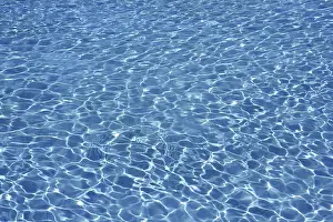 Plain Blue Background Image Prints: Background blue summer pool water pattern texture