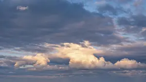Stormy Evening Sky Prints: Background image for sky replacement