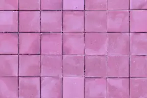 Colorful Symbolic Picture Prints: Background with small pink rectangular tiles