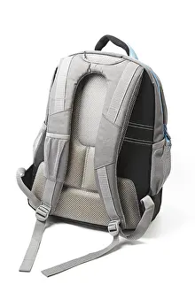 Empty Studio Environment Picture Prints: Backpack isolated on white background
