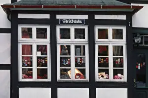 European Historic Quarter Image Prints: Bad Essen, window, timbering