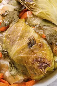Baked Cabbage Rolls Recipe Prints: Baked cabbage rolls