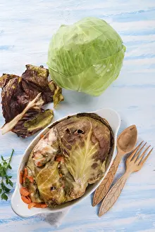 Polish Baked Goods Prints: Baked cabbage rolls