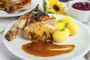 Spicy Poultry Dish Prints: Baked chicken