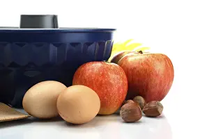 Close Up Food Images Prints: Baking ingredients