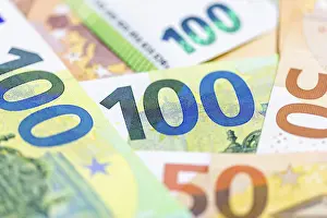 Paper Money Prints: Banknotes, banknotes, 50 Euro notes