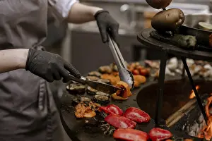 Grilled Food Prints: Barbecue