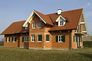Residential Building Prints: Bare brickwork