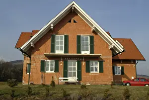 House Building Prints: Bare brickwork