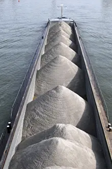 Images Dated 19th March 2024: Barge with Sand Print