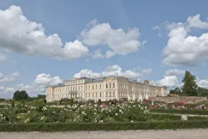 Prints of Baroque Rundale Castle, Lithuania Palace Prints: Baroque Rundale Castle Print, Lithuania