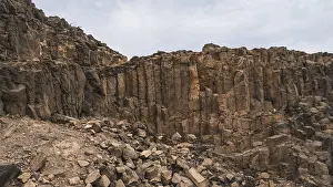 Europe's Natural Wonders Prints: Basalt columns, Viewpoint of the columns