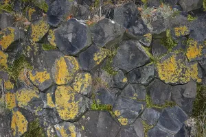 Volcanic Rock Europe Prints: Basalt in Parkstein, Upper Palatinate