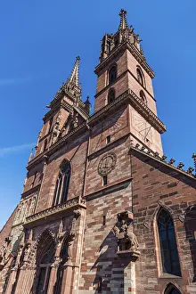 Basel Cathedral Photos Prints: The Basel Minster, Basel