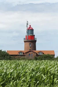 Summer In East Germany Prints: Bastorf lighthouse, lighthouse Buk