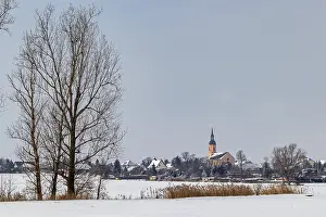 Winter Day Scenery Prints: Bauda