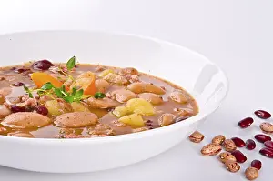 Legume Nutrition Facts Prints: Bean soup