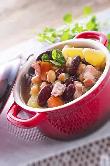 Vegetarian Meal Prints: Beans soup