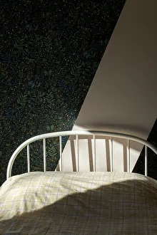 Deserted Bedroom Prints: Bed in a room
