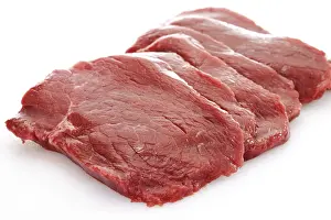Domestic Cattle Meat Prints: Beef minute steaks