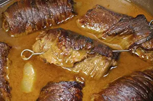 Food Still Life Images Prints: Beef rolls