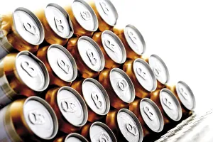 Alcoholic Beverage Photography Prints: Beer cans