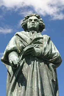 Prints of Beethoven monument, Bonn, Germany Bonn Prints: Beethoven Monument Print, Bonn, Germany