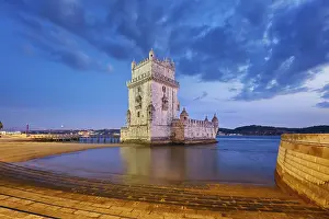 UNESCO World Heritage Site Lisboa Prints: Belem Tower or Tower of St Vincent