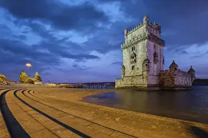 Gothic Architecture Portugal Prints: Belem Tower or Tower of St Vincent