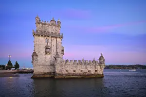 Famous Landmark In Europe Prints: Belem Tower or Tower of St Vincent