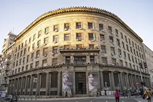Prints of Belgrade, Serbia. April 23rd 2026. The architecture of the Historical Museum of Serbia is a public institution dedicated to documentation of history of Serbia from prehistory up to the present Serbia Prints: Print of Belgrade, Serbia: Historical Museum Architecture