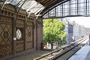 European Train Stations Prints: Berlin train station