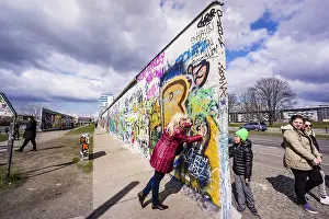 Prints of Berlin Wall - Berliner Mauer-, Berlin, Germany Contemporary Art Prints: Berlin Wall Print - Berlin, Germany