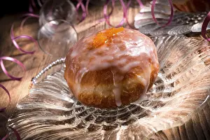 Polish Food Photography Prints: Berliner doughnut