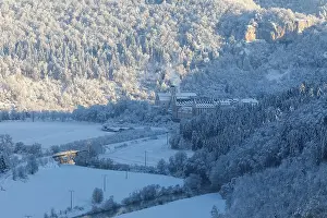 Danube Valley Germany Prints: Beuron Monastery, Danube Valley