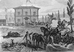Horse Drawn Carriage Image Prints: After the Bibonar in Conrelles