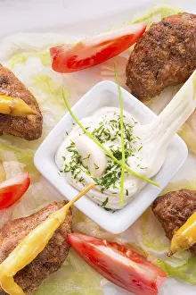 Steak Meal Prints: Bifteki