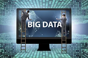 Computer Science Research Prints: Big data concept with data mining analyst