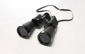 Isolated Studio Background Prints: Binoculars