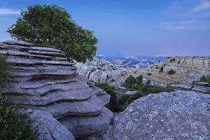 El Torcal Nature Reserve Spain Prints: Bizarre limestone rock formations