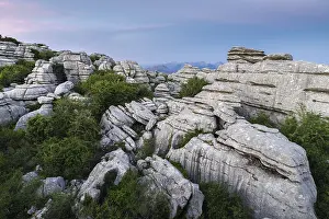 El Torcal Nature Reserve Spain Prints: Bizarre limestone rock formations