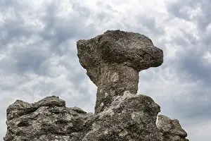 Raukar Limestone Column Prints: Bizarre rocket, Raukar, limestone column