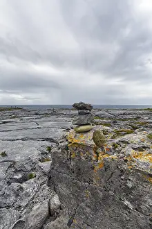 Bizarre Limestone Slabs Prints: Bizarrely shaped limestone slabs