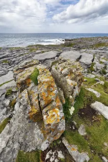 Bizarre Limestone Slabs Prints: Bizarrely shaped limestone slabs